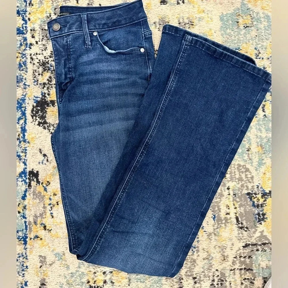 Simply Vera Vera Wang Dark Indigo Flare Jeans